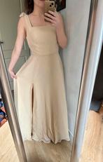 JJ’s house champagne bruidsmeisjesjurk - maat M, Ophalen of Verzenden, Zo goed als nieuw, Galajurk