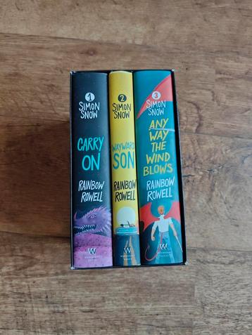 Simon Snow trilogy Hardcover Boxed Set - Rainbow Rowell beschikbaar voor biedingen