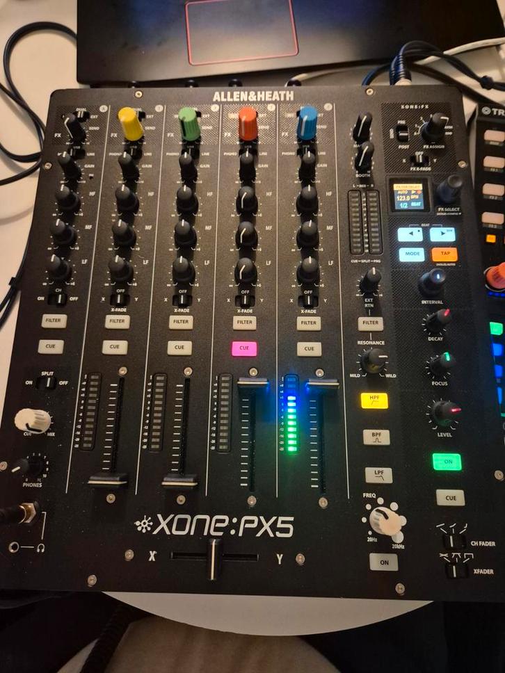 Allen & Heath Xone:PX5 Mengpaneel met decksaver, Muziek en Instrumenten, Mengpanelen, Zo goed als nieuw, 5 tot 10 kanalen, Microfooningang