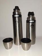 Thermosflessen, 2 stuks, dubbelwandig, Ophalen