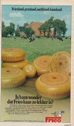 Retro reclame 1975 Frico Leeuwarden kaas boerderij Friesland, Verzenden, Overige typen