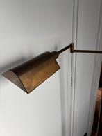 Vintage vloerlamp van messing mid century, Huis en Inrichting, Lampen | Vloerlampen, Ophalen, Gebruikt