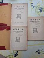 Vintage: Verzen voor kinderen D1, D2,D3 1923 Montessori, Antiek en Kunst, Ophalen of Verzenden