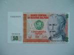 821. Peru, 50 intis 1987 UNC de Pierola., Los biljet, Zuid-Amerika, Verzenden