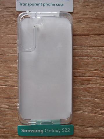 Transparant siliconen bescherm hoes case cover Samsung S22 beschikbaar voor biedingen