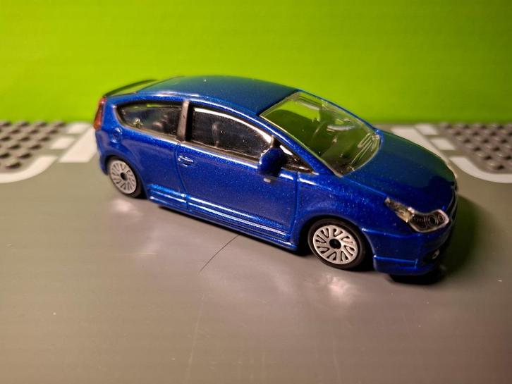 Bburago - Citroën C4 [blauw] 1/43, Hobby en Vrije tijd, Modelauto's | 1:43, Gebruikt, Auto, Overige merken, Ophalen of Verzenden