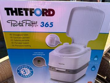 Te koop: Nieuwe Thetford Porta Potti 365 – Nooit gebruikt! beschikbaar voor biedingen