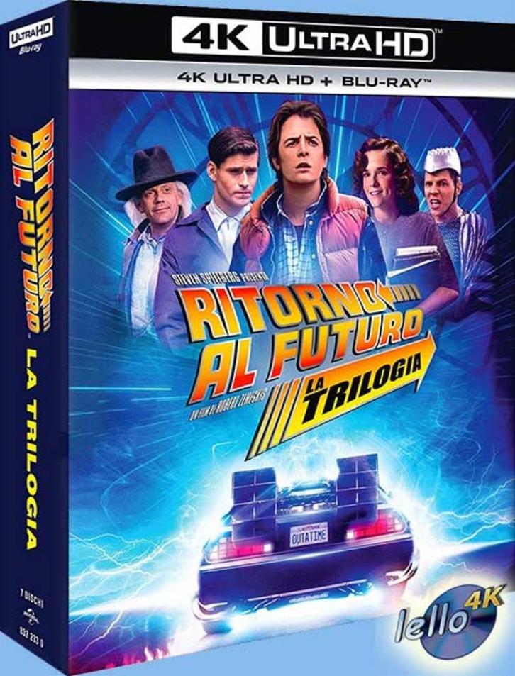 Blu-ray 4K: Back to the Future Trilogy, 35th AE, IT niet NLO, Cd's en Dvd's, Blu-ray, Nieuw in verpakking, Avontuur, Boxset, Ophalen of Verzenden