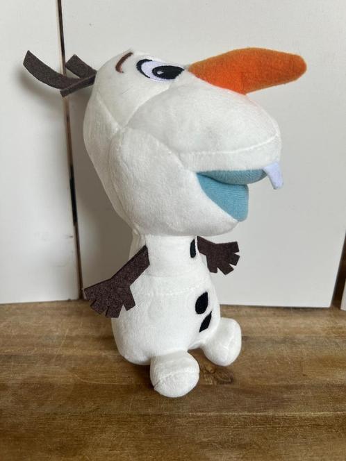 Disney Frozen Olaf knuffel 15cm, Verzamelen, Disney, Gebruikt, Knuffel, Overige figuren, Ophalen of Verzenden