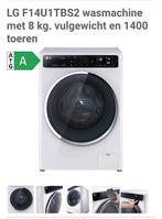LG wasmachine en AEG warmtepomp droger, 85 tot 90 cm, Ophalen of Verzenden, Zo goed als nieuw, 8 tot 10 kg