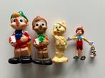 Pinokkio rubber / ledra poppen Walt Disney, Ophalen of Verzenden, Zo goed als nieuw
