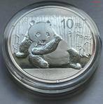 Laatste 1oz versie Zilveren Panda uit 2015, Postzegels en Munten, Munten | Azië, Oost-Azië, Zilver, Losse munt, Verzenden