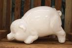 Witte spaarvarken 44372, Ophalen of Verzenden, Gebruikt, Dier