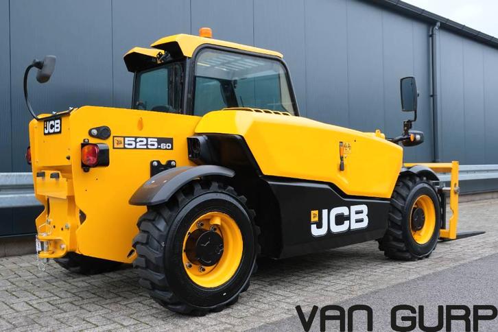 JCB 525-60 Hi-Viz | 2022 | 815h | (bj 2022), Zakelijke goederen, Machines en Bouw | Kranen en Graafmachines, Verreiker