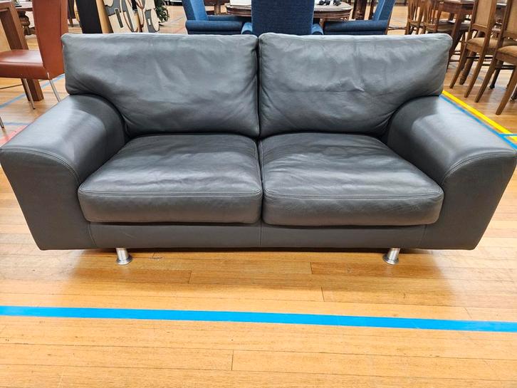 2 zits Montel bank, Huis en Inrichting, Banken | Bankstellen, Gebruikt, Rechte bank, Tweepersoons, 150 tot 200 cm, 75 tot 100 cm