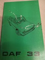 1971 Nederlandse DAF 33 handleiding instructieboekje IZGST, Auto diversen, Handleidingen en Instructieboekjes, Ophalen of Verzenden