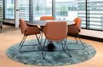 Artifort vergaderset, praktisch nieuw en amper gebruikt, Huis en Inrichting, Stoelen, Ophalen, Zo goed als nieuw, Zwart, Vier