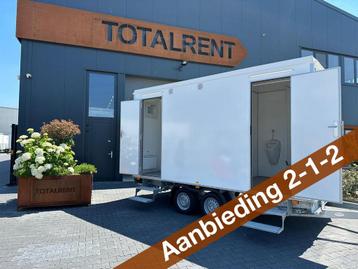 2-1-2 luxe toiletwagen bjr 2025 totalwagon scherpe prijs beschikbaar voor biedingen