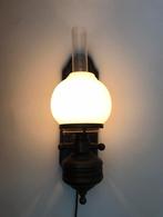 Elektrische olielamp wandlamp Vintage look, Antiek en Kunst, Antiek | Lampen, Ophalen