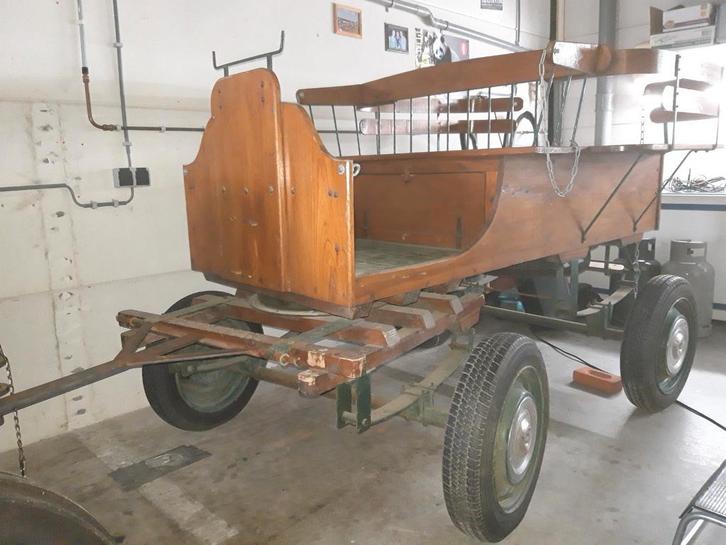 Traktor karretje, Doe-het-zelf en Verbouw, Metalen, Zo goed als nieuw, Ophalen