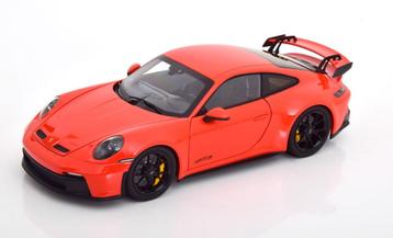 Porsche 911 GT3 2021 Oranje schaal 1:18 NOREV ref. 187300 beschikbaar voor biedingen
