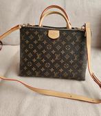L V Monogram Leren Handtas, Ophalen of Verzenden, Gebruikt, Bruin, Handtas