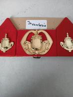 Set emblemen van de Infanterie, Verzamelen, Militaria | Algemeen, Ophalen of Verzenden, Landmacht, Nederland, Embleem of Badge