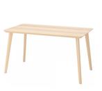 Tafel Lisabo IKEA 140x78 cm, Huis en Inrichting, Tafels | Eettafels, Ophalen, 100 tot 150 cm, 50 tot 100 cm, Zo goed als nieuw