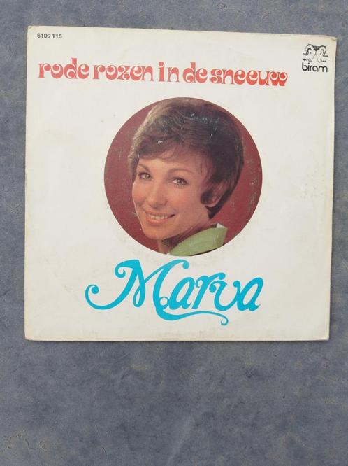 MARVA: "Rode rozen in de sneeuw"/MARVA-SETJE!, Cd's en Dvd's, Vinyl | Nederlandstalig, Ophalen of Verzenden