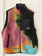 Stüssy Jacquard Dye Sherpa Vest - Berry, Maat 52/54 (L), Overige kleuren, Ophalen of Verzenden, Zo goed als nieuw