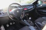 Alfa Romeo Giulietta 1.4 Turbo Super- SPORTIVA - LEER/ALCANT, Auto's, Gebruikt, Zwart, 4 cilinders, Wit