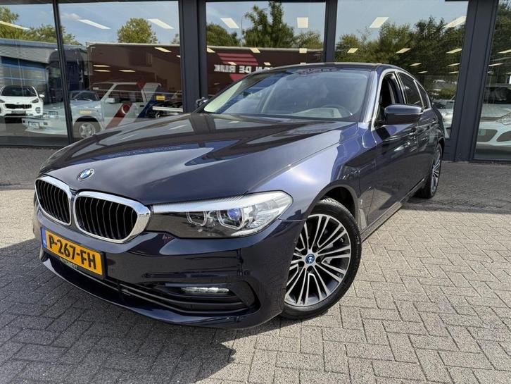 Bmw 5-serie 530e iPerf High Exe Hybride Blue., Auto's, BMW, Bedrijf, 5-Serie, ABS, Adaptieve lichten, Airbags, Airconditioning
