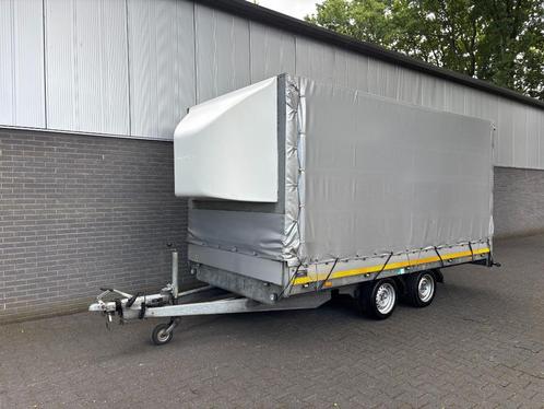 Eduard P4 plateau 3500 KG 406x200x200 cm met huif Bj. 2021!, Auto diversen, Aanhangers en Bagagewagens, Gebruikt, Ophalen of Verzenden