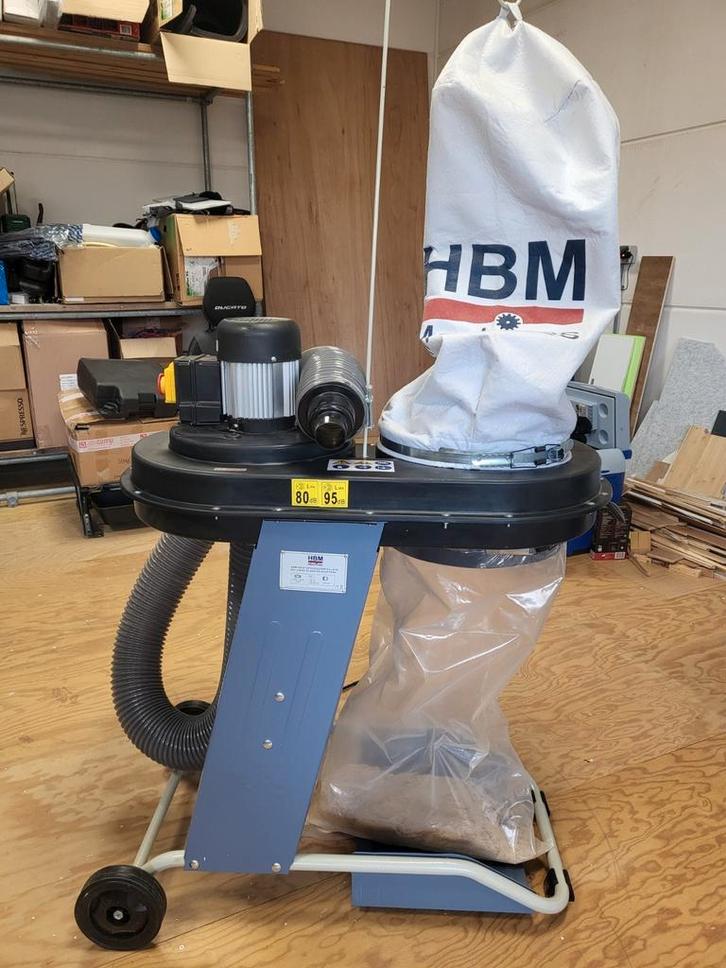 HBM 550 W afzuiginstallatie, Doe-het-zelf en Verbouw, Ventilatie en Afzuiging, Zo goed als nieuw, Afzuiger, Ophalen