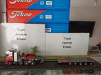 Wagenborg; VOLVO FH4 GLOBETROTTER 8x4 Nooteboom MCO PX - 5 A, Hobby en Vrije tijd, Modelauto's | 1:50, Ophalen of Verzenden, Nieuw