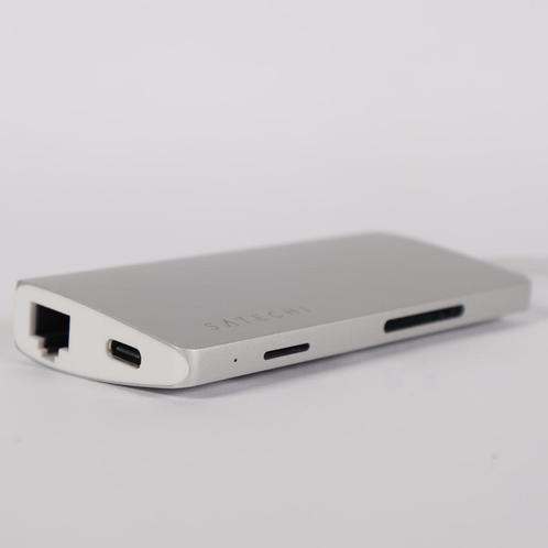 Satechi Docking Station 8 in 1 usb-c - Incl. Garantie (B), Computers en Software, Pc- en Netwerkkabels, Gebruikt