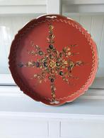 Hindeloopen schilderkunst dienblad, Huis en Inrichting, Woonaccessoires | Dienbladen, Ophalen, Nieuw, Rond, Metaal