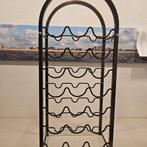 Wijnrek voor 21 flessen - Metaal, Ophalen, Gebruikt, 50 tot 75 cm, 15 tot 25 flessen