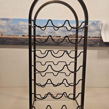 Wijnrek voor 21 flessen - Metaal beschikbaar voor biedingen