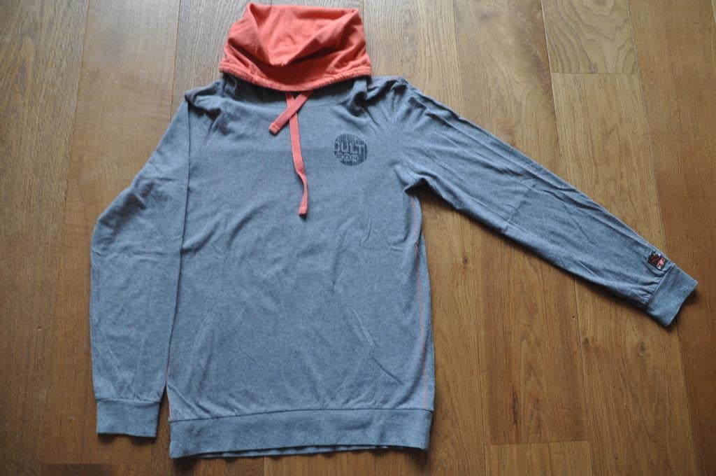 longsleeve met colkraag Cult Edition maat S, Cult Edition, Ophalen of Verzenden, Zo goed als nieuw, Grijs