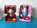 Walt Disney Figuren - Mickey en Minnie Mouse in org. verp., Nieuw, Mickey Mouse, Ophalen of Verzenden, Beeldje of Figuurtje