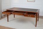Klassiek Engels bureau 185x95 NIEUW (schrijftafel), Ophalen of Verzenden, Zo goed als nieuw, Bureau
