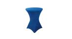 TE HUUR Stretchrok blauw voor statafel Ø80 cm, Ophalen, Zo goed als nieuw, Overige