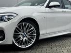 BMW 1-serie 118i M SPORT LEDER CLIMA CRUISE ORIGINEEL NEDERL, Gebruikt, Wit, Bedrijf, 650 kg