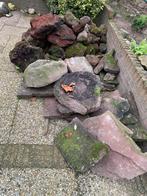 Lavastenen, sierkeien waterloop vijver, Tuin en Terras, Ophalen, Gebruikt