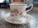 Paragon Victoriana Rose Fine Bone China kopje en schotel, Huis en Inrichting, Keuken | Servies, Overige stijlen, Kop(pen) en/of Schotel(s)