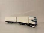 Daf 95 Super Space Cab combinatie Tekno, Hobby en Vrije tijd, Modelauto's | 1:50, Ophalen of Verzenden, Zo goed als nieuw, Bus of Vrachtwagen