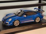 Porsche 997 GT3 RS 4.0 Blauw Minichamps nieuw in ovp, Hobby en Vrije tijd, Modelauto's | 1:18, Ophalen of Verzenden, Nieuw, MiniChamps