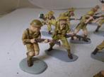 Vintage Airfix. 20 X U.K. DESERT SOLDIERS. Voor diorama o.id, Ophalen of Verzenden, Gebruikt, 1:35 tot 1:50, Figuur of Figuren