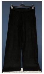 Nieuwe! Mooie zwarte tricot broek wijde pijpem mt M/L, Maat 38/40 (M), Zwart, Nieuw, Ophalen of Verzenden